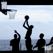 Баскетбол игра на море на аккаунт