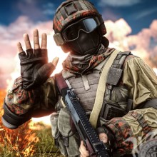 Soldier from Battlefield 4 avatar