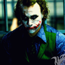 Foto des Jokers auf dem Avatar-Download für VK