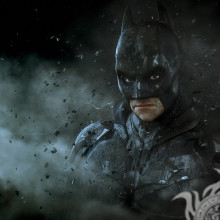 O rosto do Batman no avatar