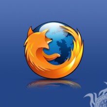 Logo Firefox sur avatar