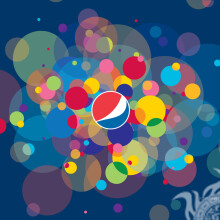 Laden Sie das Pepsi-Cola-Logo auf Ihren Avatar herunter