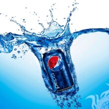 Beautiful photo with Pepsi logo on your profile picture