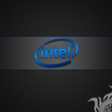 Logo Intel pour la photo de profil