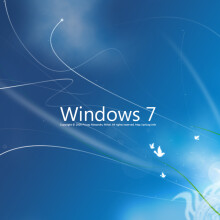 Icône Windows sur fond bleu télécharger sur votre photo de profil