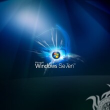 Эмблема Windows на синем фоне на аву
