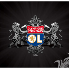 Logotipo do Olympique Lyonnais para foto de perfil