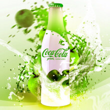 Логотип зеленої Coca Cola на аватарку