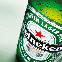 Laden Sie das Heineken-Bierlogo auf Ihren Avatar herunter
