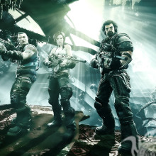 Laden Sie das Bulletstorm-Bild in den Avatar herunter