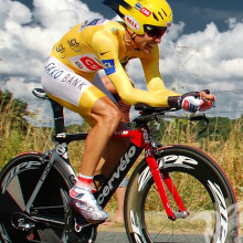 Foto de atletismo ciclista