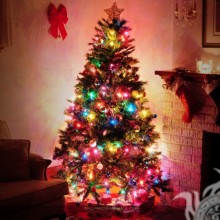 Новогодняя елка на аватар