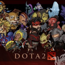 Heroes of Dota 2 en un avatar
