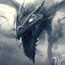 Злой дракон на аватар