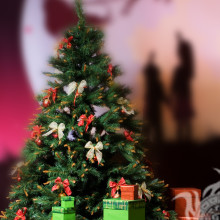 Weihnachtsbaum Avatar auf Facebook-Profil herunterladen