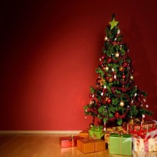 Weihnachtsbaum mit Geschenken für Avatar
