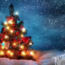 Imagem da árvore de Natal para download de avatar