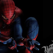 Spiderman preparing to jump avatar