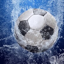 Ballon de soccer pour photo de profil