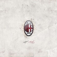 Логотип клуба Милан на аву