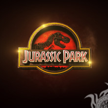 Logotipo do Jurassic Park para foto de perfil