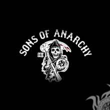 Logotipo do Sons of anarchy para foto de perfil