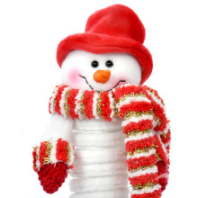 Bonhomme de neige sur avatar