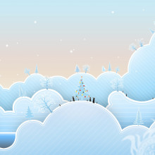 Christmas background for avatar download