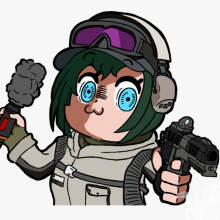 Télécharger le avatar anime Standoff girl