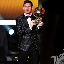 Football player Lionel Messi photo on the profile picture
