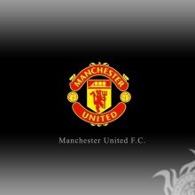 Emblema do Manchester United na foto do perfil