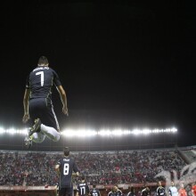 Foto de Cristiano Ronaldo na parte de trás do avatar