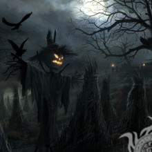 Ава на хэллоуин страшная