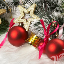 Photo of Christmas toys for icon download