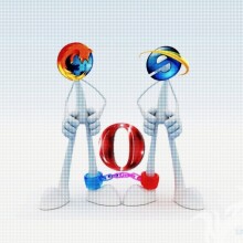 Прикольная ава с логотипом браузера
