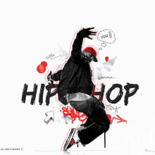 Hip-Hop-Tänzer-Avatar