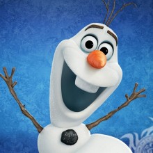 Снеговик Олаф на аватар