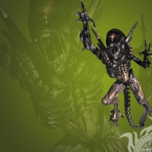 Alien aus dem Filmbild auf dem Avatar