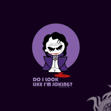 Picture on the theme of the Joker avatar