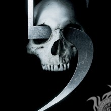Skull with a scythe avatar