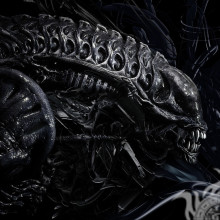 Monstruo alienígena en avatar