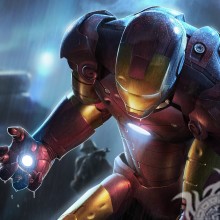 Iron Man se lève de ses genoux avatar