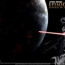 Star Wars Darth Vader with laser beam avatar