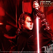 Anakin skywalker com avatar de sabre de luz