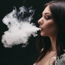 Vaper girl for icon download photo