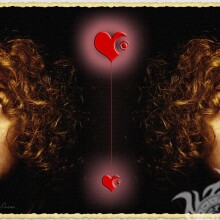 Tarjeta de San Valentín para avatar VK