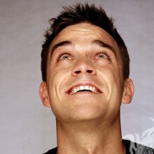 Singer Robbie Williams photo on profile picture
