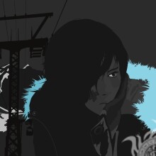 Anime com um cara triste no download do avatar