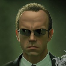 Matrix Agent Smith sur avatar