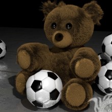Image d'ours en peluche pour avatar